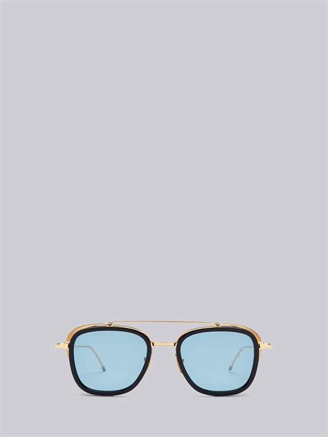 thom browne aviator sunglasses|thom browne sunglasses women.